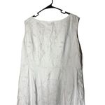 Liz Claiborne Vintage Elisabeth By ‎ 100% Linen Embroidered Dress Size 14 Photo 7