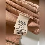 Free People  Light Pink Denim Motorcycle Style Jacket Photo 11