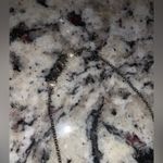 Alexis Bittar  Oval amber Lucite Pendant Necklace sterling silver pearls fall Photo 2