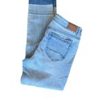 Boom Boom Jeans Boom Boom Ankle Skinny Jeans with Ombré Raw Hem. Size 27. Photo 2