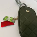 Badgley Mischka Quilted Crossbody Phone Bag - Olive Green, NWT Photo 1