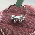 Free People Sterling silver bow knot ring .925 Photo 3
