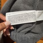 Hollister Charcoal Grey Fuzzy Cropped Sweater Size Small Photo 5