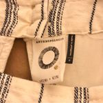 Anthropologie Akemi & Kin Claudia Sleeveless Striped Linen Dress White 0 Photo 3