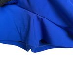 ZARA  Women’s Ruffle Mini Skort in Royal Blue Size M Photo 7