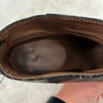 Madewell Size 6 Black Leather Round Toe Zip Up Heeled Boots Photo 11