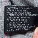 Gerry Fuchsia Hot Pink‎ Full Zip Hooded Raincoat Jacket Medium Zipped Pockets Pink Photo 13