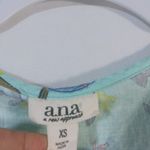 a.n.a  Short Sleeve Empire Waist Cotton Floral Simple Boho Dress Size XS Photo 4