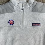 Vineyard Vines Chicago Cubs Grey Quarter Zip Pullover Sweatshirt Women's XS Photo 6