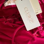 Club L London Red Ruched Bodycon Midi Dress NWT 16 Photo 15