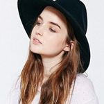 Ecote Ectote Black Wool Boho Rancher Hat Photo 0