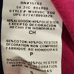 Champion NWT Authentic Athletic Hot Pink Barbie Cropped Short Sleeve Shirt Small Photo 3