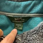 Woolrich womens 2x paisley vest deep atlantic blue fur lined zip up pocket cold Photo 2