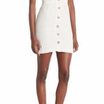 Alexis 4SI3NNA linen blend button front mini dress size L Photo 1