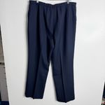 Pendleton  Women’s Virgin Wool Navy Pants 18 Petite Lined Pockets Workwear Casual Photo 1