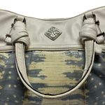 Simply Vera Snakeskin Patent Leather Handbag Purse Blue Photo 1