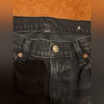 American Eagle  ‘90s Skinny Black Distressed Jeans Womens Size 10 Stretch Photo 6