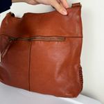 Marta Ponti Leather Woven Hobo Bag Made in Portugal Brown Slouchy Photo 8