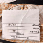 Catherines Womens Tank Dress Size 3X Linen Leaf Boho Travel Resortwear Vacation Photo 8