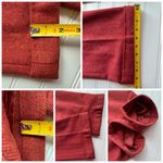 Anne Klein 2Pc Pant Suit Blazer Jacket Faux Fur Wool Blend Red Orange Size 8 NWT Photo 11