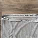 Lululemon athletica Black Striped Swiftly Crewneck Top Photo 2