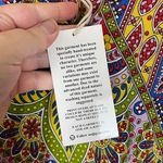 NWT Gypsie Blu Kaftan House Dress Beach MuMu OS Fits Most Multicolor Long Multiple Photo 5