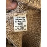 New In‎ Wool Blend Sweater Size M Brown Pullover Crewneck Size M Photo 4
