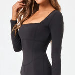 l*space  Black‎ Long Sleeve Romper medium Photo 0