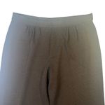 St John Collection Amaretto Knit Wide Leg Pants Womens Size 14 Brown Wool Blend Photo 2