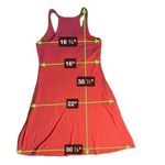 Lou & grey  Women's Red Sleeveless Midi Summer‎ Dress Size L Photo 7