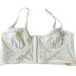 Free People Intimately Lace Bralette Womens XS Cottagecore Romantic Rockabilly Photo 0
