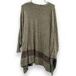 Barefoot Dreams CozyChic Lite Cliffside Gray Striped Cardigan Wrap One Size Photo 6