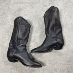 Abilene Boots Co. Women’s 9091 Leather Western Boots Cowgirl in Black 10M Size 10 Photo 2