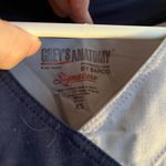 Grey's Anatomy Grey’s Anatomy by barco signature light and dark blue scrub top size xs Photo 2