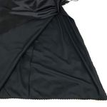 Victoria's Secret  Vtg Black Sheer Slip Dress Beaded Sequin‎ Dark Fairy Whimsigoth Photo 9