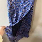 Zac Posen  Asymmeterical Abstract Floral Faux Wrap Silk Dress Size 0 NWT Photo 5