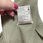 Kathie Lee Collection VTG Y2K Linen Blend Shift Dress XL Sage Green Minimalist Photo 6