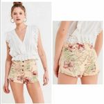 Urban Outfitters  Lisa Marie Tropical Shorts Size Small Photo 1