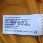 A New Day  Mustard Gold Draped Front Knit Top Size XL Mustard Top Photo 6