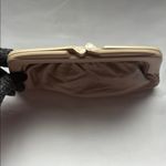 None Elegant Tan Clutch Bag GUC Photo 3