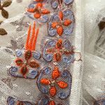 Free People  White Embroidered Lace Joyride Blouse Top S Photo 9