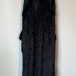 BCBGeneration BCBG Velvet Faux-Wrap Side Slit Midi Dress Size S 🟨 Photo 8