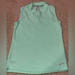 Nike  Mint Green Sleeveless Golf Polo Photo 0