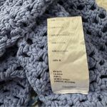 Free People FP Beach Blue Crochet Knit Tank Top size small Photo 5