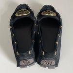 Tory Burch black suede moccasin loafers Photo 7