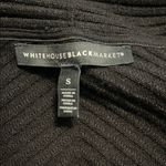 White House | Black Market WHBM Black Open Front Women's Sweater Size S Photo 1
