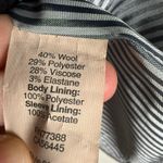 J.Crew Original Schoolboy Black Wool Classic Blazer Jacket Size 12 Photo 8