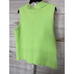 Lilly Pulitzer Vintage White Label Lilly Pulitizer Women’s Kelly Light Green Sleeveless Polo XL Photo 2