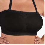 SHAPERMINT Wireless Strapless Bandeau Bra, Black, Size Medium, NEW Black Photo 8