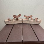 Pull & Bear  Platform Velcro Strappy Sandals Suede Espadrilles - US 8 / EU 40 Photo 6